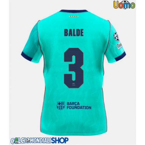 Maglie da calcio Barcelona Alejandro Balde #3 Terza Maglia 2026-27 Manica Corta